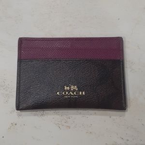 New without tags Coach card holder